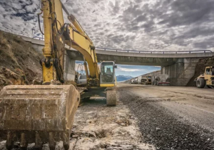 Heavy Equipment - Backhoe in Action